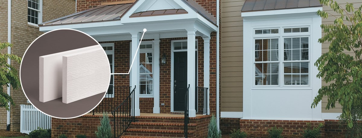 house with certatrim trimboards